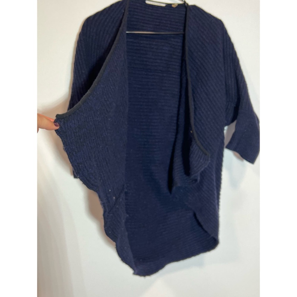 Tahari Wool Sweater Wrap, 3/4 Sleeve, Women's Size Med